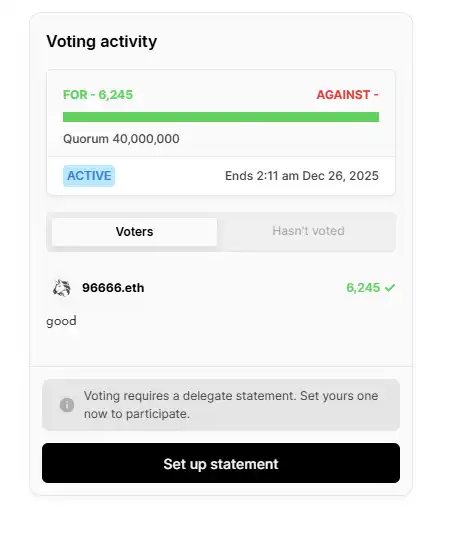 Uniswap「启动手续费开关提案」最终治理投票已正式开始